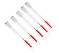 Housoutil 10pcs Eyelash Mascara Brush Tube Makeup Tool Eyelash Brush for Extensions