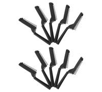 Housoutil 10pcs Hair Bleaching Brush Hair Dye Applicator Plastic Reducing Color Waste Repeated Use for Salon Use Professionals and Men