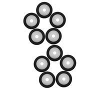 Housoutil 10pcs Pinch Roller for Cassette Tape Player Recorder Audio Repair Part Bearing Roller for Video Deck Pulley Bearing Wheel for Radio Supplies Compatible Tape Stereo