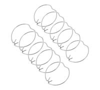 Housoutil 10pcs Retaining Spring Clip Rings for LED Downlights Compatible with Spotlight Bulbs Easy Installation and Reusable Design for Versatile Lighting Fixtures