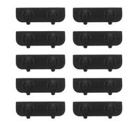 Housoutil 10pcs Silicone Air Fryer Accessories Non-slip, High Temperature Resistant Protective Bumpers for Air Fryer Basket and Tray, for Daily Cooking in Kitchen