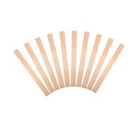 Housoutil 10pcs Wooden Paint Stir Sticks Flat Unfinished Mixers for Resin Crafting DIY Art Projects Lightweight Mixer Stirrers for Paint Epoxy Garden Plant Labels Portable and Reusable