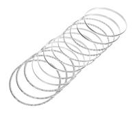 Housoutil 12pcs Boho Multilayer Alloy Bangle Bracelets Set for Women, Featuring Meticulously Designed Metal Bracelets with Endless Styling Options, for Everyday Wear and Parties