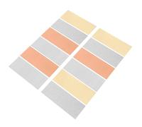 Housoutil 12pcs Copper Sheeting Zinc Sheet Brass Sheet Iron for Primary Battery Experiments Educational Science Kit Material for Fruit Battery Projects in Educational Settings