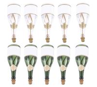 Housoutil 12pcs Refillable Portable Plastic Bubble Bottles for Wedding Decoration and Outdoor Entertainment, Empty Mini Bubble Containers for Wedding Party Favors and Bachelorette