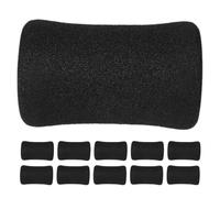 Housoutil 12pcs Sponge Roller Covers for Machine Legs with Inner Diameter 22mm Outer Diameter 75mm, Black Sponge Pads Providing Strength and Better Protection for Gym Rollers