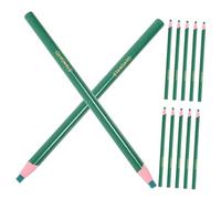Housoutil 12pcs Tailor Wax Pencils Portable Peel Off Grease Markers for Sewing Fabric Dressmaking Embroidery Craft Tracing Clothes Ceramics Furniture