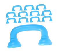Housoutil 12pcs Whisper Phones for Auditory Feedback Speech Therapy Plastic Reading Phones for Pronunciation Practice Sensory Development Classroom Group Learning Blue