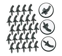Housoutil 144 pcs Pumpkin Handle DIY Craft Accessories for Halloween and Thanksgiving Plastic Foam Harvest Pumpkin Stems for Jack O Lantern Decorations and Party