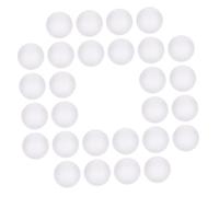 Housoutil 150pcs Mini Foam Balls Solid Craft Balls for DIY School Projects Wedding Decorations Safe Odorless Smooth Surface Educational for Creativity Development
