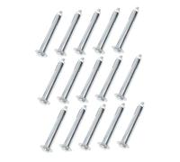 Housoutil 15pcs Expansion Bolts for Speed Bumps Anchor Screws Asphalt Driveway Fasteners Stable Wear-resistant Concrete Road Fixing