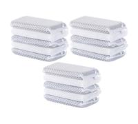 Housoutil 15pcs Kitchen Cleaning Cloths Sponge Scrubber with Easy to Squeeze Out Water and Comfortable to Hold Features, for Dish Washing and Household Cleaning