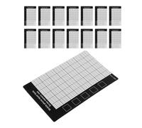 Housoutil 15PCS Magnetic Screw Mat with Memory Grid Flexible Magnetic Work Bench Pad for Electronic Repair Suitable for Mobile Phone Disassembly and Maintenance