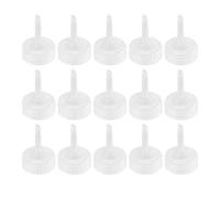 Housoutil 15pcs Plastic Shrimp Egg Hatching Cap Incubator for Aquarium and Fish Tank, Convenient to Use and Safe Shrimp Egg Incubating Tool Attached the Hose for Effective Breeding