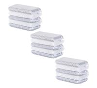 Housoutil 15pcs Reusable Kitchen Cleaning Sponge Dish Cloths Comfortable to Hold Scouring Pad for Dish Washing and Countertop Cleaning