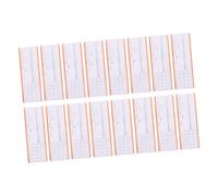 Housoutil 16 Sheets Addition and Subtraction Flash Cards Set with Double Sided Writable and Erasable Paper Boards, Supports Logical Thinking and Number Concept Visualisation in Classroom