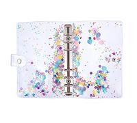 Housoutil 1Pc Transparent PVC Notebook Protector Cover Creative Handbook Case Lightweight for School and Office Use Protects Against Damage and Wear