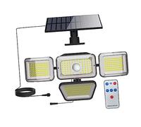 Housoutil 1set Wireless Solar Outdoor Light Solar Powered Wall Lamp for Garden and Light for Pathways and Outdoor Spaces Energy Saving