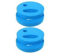 Housoutil 2 Pairs Hand Paddles for Swimming Improvement with Foam Material and Comfortable Fit, Thickened Kickboard Design for Beginners, Swim Training Equipment and Floating Plates