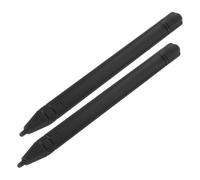 Housoutil 2 Pcs Black Digital Painting Pen for Lcd Tablets with Precise Writing and Pointer Functions, Plastic Stylus Pens for Magazine Illustrative Painting and Cartoon Movie Design