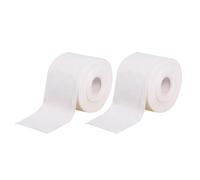 Housoutil 2 Rolls of White Cotton Disposable Face Towels with Double-sided Design, Soft and Delicate Makeup Remover Wipes for Facial Cleansing and Dry Moisture Use