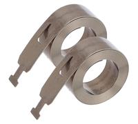 Housoutil 2 Rolls Roller Shutter Suspension Spring Kit for Window Screens Stainless Steel Metal Coil Providing Stability and Smooth Window Operation for Small Apartments