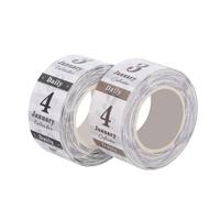 Housoutil 2 Sets 365 Days Date Washi Stickers with Black White and Handwritten Script Designs, Matte Finish Calendar Labels for Daily Planner, Scrapbooking, and Office Organizer