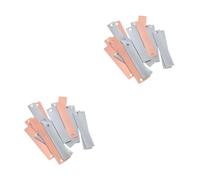 Housoutil 2 Sets Copper Zinc Electrode Strips for Fruit Battery Experiments Electroplating Copper and Zinc Educational Science Supplies for Physics Chemistry Learning and DIY Projects