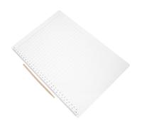 Housoutil 2 Sets Multi-Functional Straight Line Stencil Ruler Spacing Template for Exam Answer Alignment Calligraphy Guide and Drawing Precision Compact Plastic Rulers for Academic Tests and