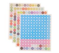 Housoutil 2 Sets Stickers Self Adhesive Diamond Picture Painting Labels for Classification and Storage Easy to Use Identification Stickers for Craft and Organization