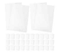 Housoutil 2000Pcs Hair Perm Tissue Paper 100X65Mm White High Temperature Resistant Salon Perm Paper Wraps for Curlers and Styling for Professional and Home Use