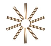 Housoutil 200pcs Copper Tube Beads for DIY Jewelry Making Spacer Beads for Bracelets and Necklaces Metal Tubes for Craft Accessories with Secure Connection Design