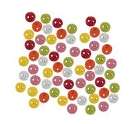 Housoutil 200pcs Mini White Round Metal Buttons Alloy Tiny Fasteners for Doll Clothes Sewing Amigurumi and Small Craft Projects Sew Decorative Supplies