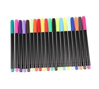 Housoutil 20Pcs Household Graffiti Markers Set Multi Function Fabric Paint Pens for DIY Art Non Fading Textile Markers for Adults for Crafting and Customizing Clothes