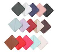 Housoutil 20pcs PU Leather Square Corner Bookmarks Flexible Resilient Page Markers for Book Lovers Women Teachers Students Cute Unique Book Accessories Reading Gift