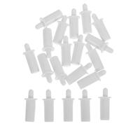 Housoutil 20pcs Spring-Loaded Shutter Plunger Pins Replacement Repair Staples for Plantation Shutters and Blind Slats, Window and Cabinet Blind Accessories for Louvers Maintenance