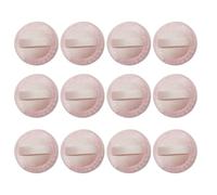 Housoutil 20Pcs Velvet Powder Applicators, Soft Lint Makeup Tools for Loose Powder, Simple Round Design, Helps Avoid Cosmetic Waste, Women’s Face Makeup