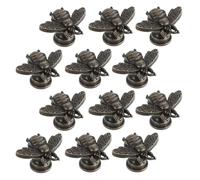 Housoutil 20pcs Vintage Bee Shape Cabinet Knobs Small Bee Pull Handles Retro Decorative Drawer Knobs for Kitchen Cupboards Wardrobe Furniture