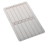 Housoutil 24-Word Fireproof Stainless Steel Seed Phrase Storage Plate for Cold Crypto Wallets Silver Waterproof Backup