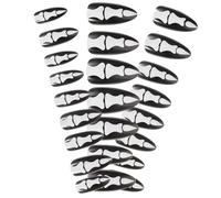 Housoutil 24pcs Halloween Gothic Fake Fingernails Press on Nails with Resin Material for Women DIY Manicure Effect Full Cover Nail Art Tips Suitable and Art Lovers