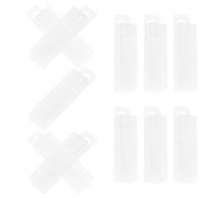 Housoutil 25pcs Lip Balm Holders Lipsticks Box Shell Design Refillable Pvc Plastic Packaging Lip Balm Money Holder Pouches for DIY Storage