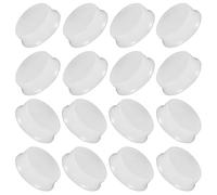 Housoutil 25pcs Transparent Silicone Flute Plugs for Open Beginners Soft Music Instrument Accessories Easy to Install and Remove Compact Flute Key Caps for Repair and Protection