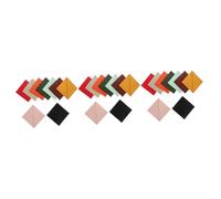 Housoutil 27 Pcs Handmade Leather Corner Page Bookmarks Multipurpose Reading Markers Lightweight Page Protectors for Students and Book Lovers