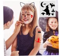 Housoutil 28PCS Halloween Hollow Painting Templates for Drawing Crafts Creative Reusable Stencils with Festive Patterns to Add Spooky Fun and Imagination for Halloween Decorations and Art