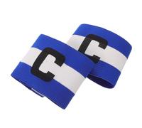 Housoutil 2pcs Adjustable Captain Armbands for Soccer Training and Team Matches, Unisex Nylon Wristbands with Touch Fastener Closure and Comfortable Edging for Adults and Youth