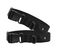 Housoutil 2pcs Adjustable Nylon Anti-lost Pet Collar for Dogs with Wear-resistant Scratch-resistant Material and D-ring, for Outdoor Use and Secure Pet Locating