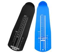 Housoutil 2pcs Adult Foot Measuring Ruler for Shoes with Lightweight Plastic Design, Accurate Feet Sizer Device for Men and Women, for Shoe Size Measurement at Home or Store
