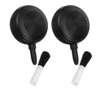 Housoutil 2pcs Air Blower and Soft Brush for Dust and Debris Removal on Cameras and Laptops, Plastic Material, Ideal for On-the-Go Cleaning