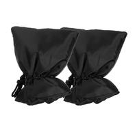 Housoutil 2Pcs Anti-Freeze Outdoor Faucet Covers with Drawstring Insulated Tap Protectors for Winter Garden Taps Weatherproof Outdoor Socks for Freeze Protection