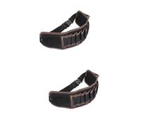 Housoutil 2pcs Electrician Tool Organizer Bucket Bag 600d Oxford Fabric Waterproof Tool Belt Multi-Pocket